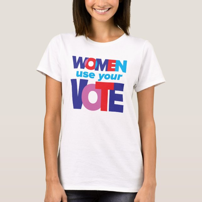 Women's Vote T-Shirt (Front)