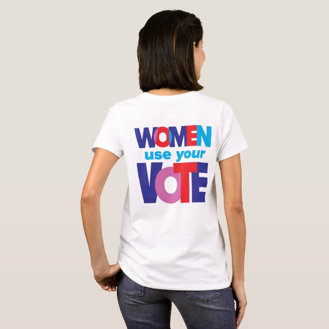 Women's Vote T-shirt (Back Full)