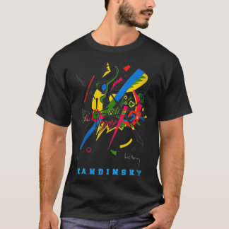 Womens Wassily Kandinsky Abstract Art Small Worlds T-Shirt