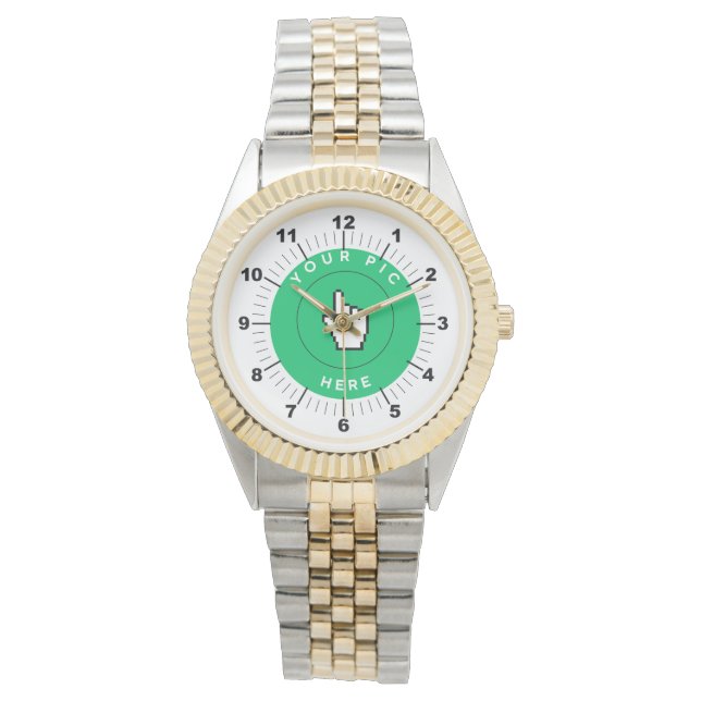 Women's Watch - Personalised - Two-Tone Bracelet (Front)