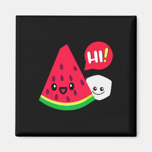 Womens Watermelon Sugar Hi Funny Saying Hi Summer  Magnet