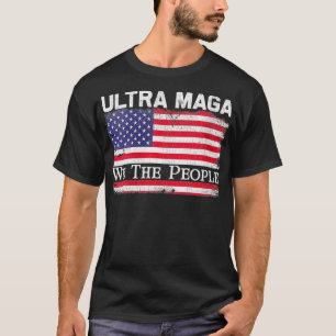 Womens We Are The People Men And Women Vintage USA T-Shirt