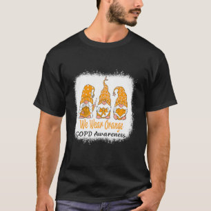 Womens We Wear Orange Copd Awareness T-Shirt