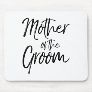 Womens Wedding Bridal Party Gifts For Mum Cute Mot Mouse Pad