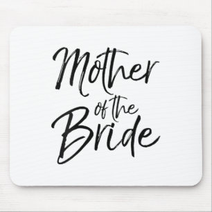 Womens Wedding Bridal Party Gifts For Mum Cute Mot Mouse Pad