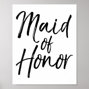 Womens Wedding Bridal Party Gifts For Women Cute M Poster