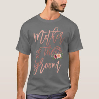 Womens Wedding Family Mother of the Groom  T-Shirt