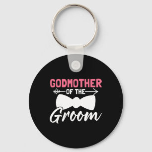 Womens Wedding Party Groomsmen Party Godmother Of Key Ring
