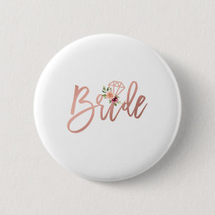 Womens Wedding Shower For Future Mrs Bride To Be F 6 Cm Round Badge