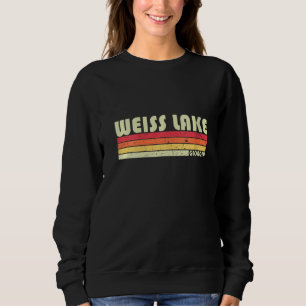 Womens Weiss Lake Georgia Funny Fishing Camping Su Sweatshirt
