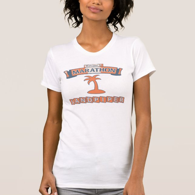 Women's Welcome To Marathon Tee (Front)