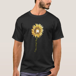 Womens Welsh Corgi Sunflower I Love Corgi Butts T-Shirt