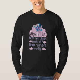 Womens What Are Clouds Made Of  Linux Cloud Comput T-Shirt