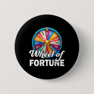 Womens Wheel Of Fortune Clothes Fathers Day Wheel 6 Cm Round Badge