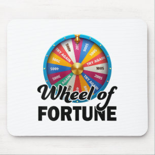 Womens Wheel Of Fortune Dad Fathers Day Wheel Of F Mouse Pad