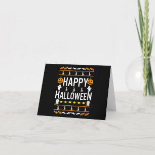Womens Whippet Halloween Lazy Ugly Costume Dog V-N Note Card