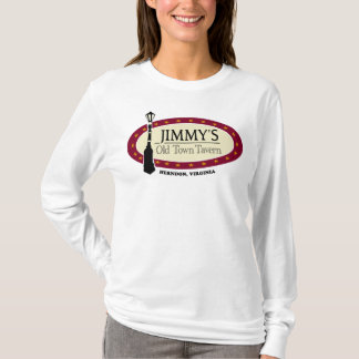 Women's White Basic Long T-Shirt