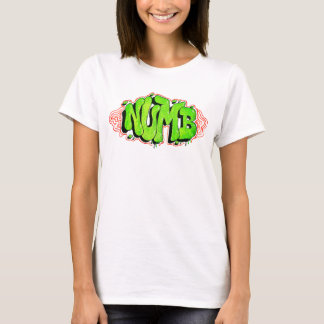 Women's White Graffiti T-shirt