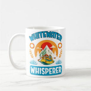 Womens White Water Rafting Whitewater Whisperer Coffee Mug