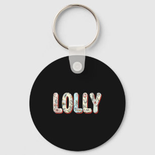 Womens wildflowers lolly floral mother's day lolly key ring