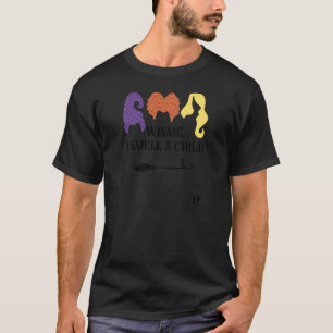 Womens Winnie I Smell A Child Halloween Pregnancy T-Shirt