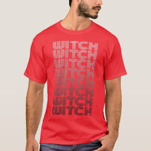 Womens Witch Vintage  T-Shirt