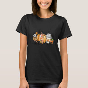 Womens Women Just A Girl Who Loves Fall Pumpkin Sp T-Shirt