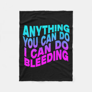 Womens Women Motivation Quotes Funny Birthday For Fleece Blanket