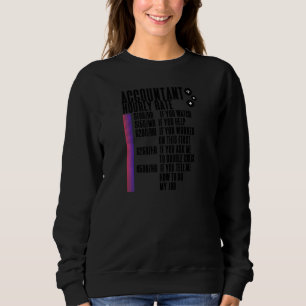 Womens Womens Accountant Accounting Cool Accounta Sweatshirt