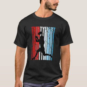Womens Womens American Football 38th Birthday Foot T-Shirt