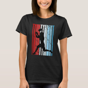 Womens Womens American Football 38th Birthday Foot T-Shirt