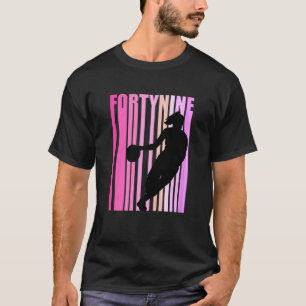 Womens Womens Basketball 49th Birthday Retro 49 Su T-Shirt