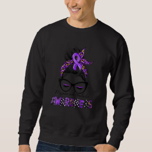 Womens Womens Classy Leopard Migraine And Headache Sweatshirt