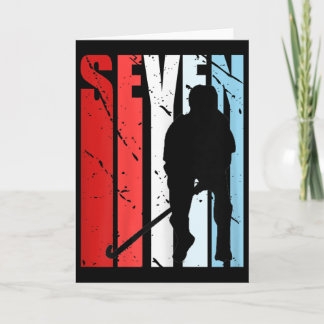 Womens Womens Field Hockey 35th Birthday Player Te Card