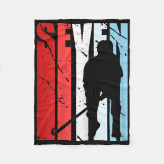 Womens Womens Field Hockey 35th Birthday Player Te Fleece Blanket