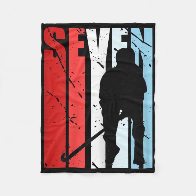 Womens Womens Field Hockey 35th Birthday Player Te Fleece Blanket (Front)