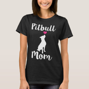 Womens Womens Pitbull Mum Pit Bull Dog Mama T-Shirt