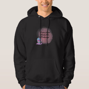Womens Womens Positive Vibes Inspiring Quote Affir Hoodie