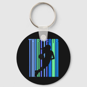 Womens Womens Sketll &#; th Birthday &#; Today Co Key Ring
