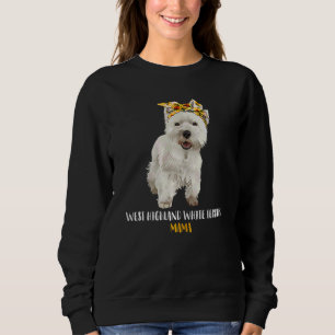 Womens Womens West Highland White Terrier Mama Sweatshirt