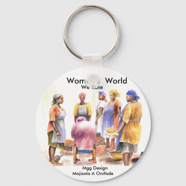 WOMEN'S WORLD KEY RING (Front)