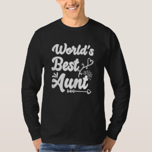 Womens World's Best Aunt T-Shirt