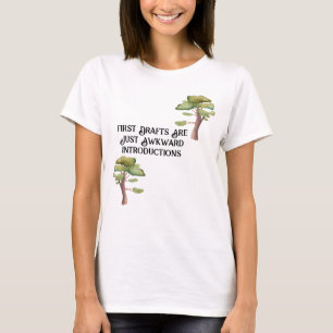 Women's Writer Tshirt - First Drafts
