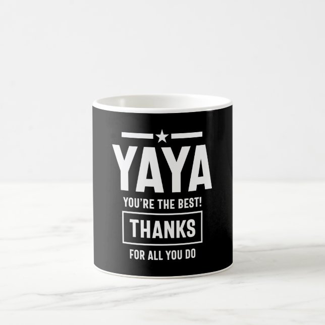 Womens Yaya You're The Best Yia-Yia Gift Coffee Mug (Center)