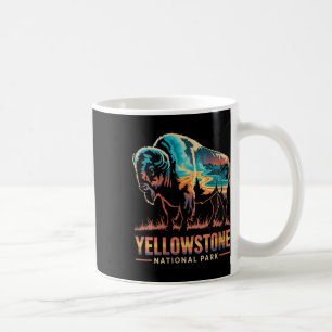 Womens Yellowstone National Park Retro Outdoor Hik Coffee Mug