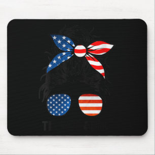 Womens Yes I'm A Trump Girl Get Over It - Trump 20 Mouse Pad