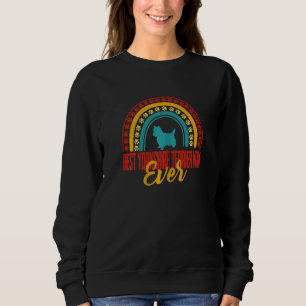Womens Yorkshire Terrier Mum Rainbow Yorkshire Ter Sweatshirt