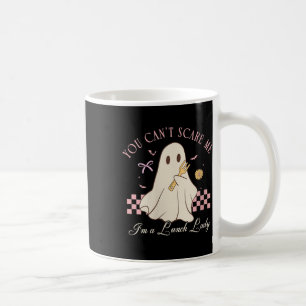 Womens You Cant Scare Me Im A Lunch Lady Halloween Coffee Mug