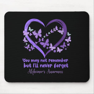 Womens You May Not Remember But I Will Never Forge Mouse Pad