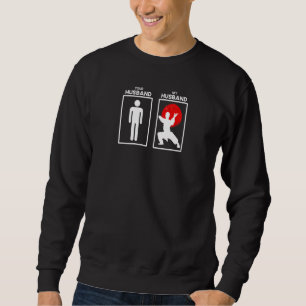 Womens Your Husband My Husband Quote Kung Fu Outf Sweatshirt